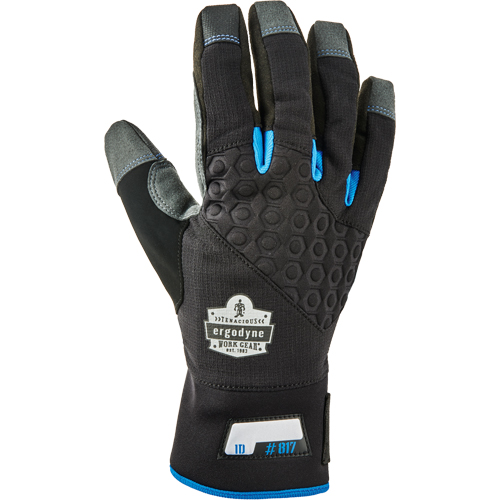 Gants utilitaires thermiques renforc&eacute;s ProFlex 817, Paume Su&egrave;de, Taille Petit Planification Entrepots Molloy