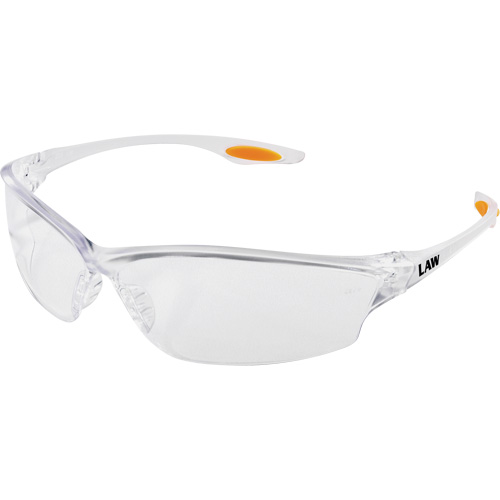 Lunettes de s&eacute;curit&eacute; Law 2, Lentille Transparent, ANSI Z87+ Planification Entrepots Molloy