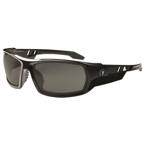 Lunettes de s&eacute;curit&eacute; Skullerz Odin, Lentille Grise/fum&eacute;e, Anti-&eacute;gratignures, ANSI Z87+/R&eacute;pond ou surpasse la norme CSA Z94.3 Planification Entrepots Molloy