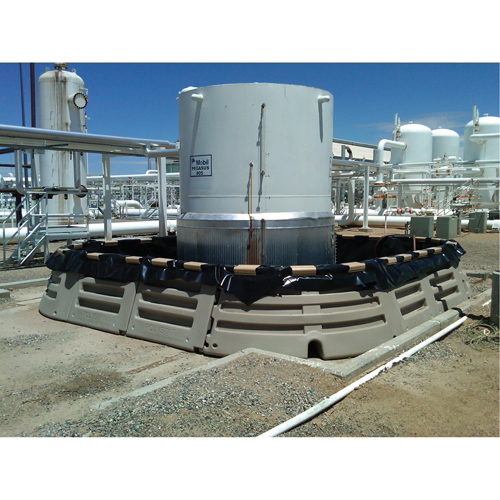 Syst&egrave;mes de confinement Stinger PolyBerm Planification Entrepots Molloy