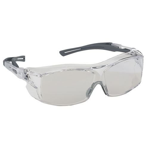 Lunettes de s&eacute;curit&eacute; s&eacute;rie Extra OTG Dynamic, Lentille Miroir int&eacute;rieur/ext&eacute;rieur, Antibu&eacute;e/Anti-&eacute;gratignures, ANSI Z87+/R&eacute;pond ou surpasse la norme CSA Z94.3 Planification Entrepots Molloy