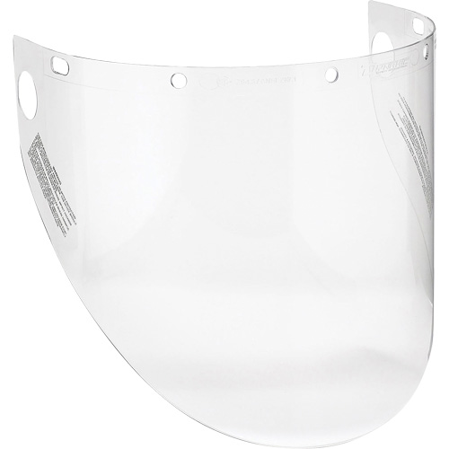 Dynamic Molded Faceshield Visor, PETG, Clear Tint Planification Entrepots Molloy