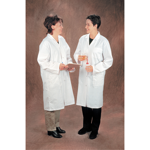 Lab Coats, Poly-Cotton, Small, White Planification Entrepots Molloy