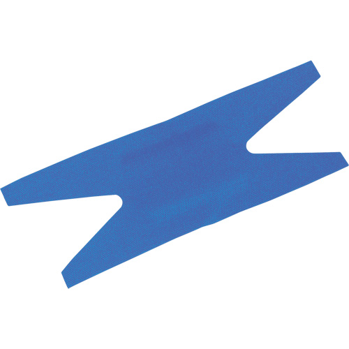 Dynamic Blue Adhesive Strips, Knuckle, 3", Fabric Metal Detectable, Sterile Planification Entrepots Molloy
