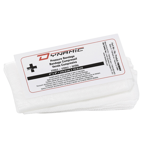 Dynamic Compress Bandage, 3" L x 3" W Planification Entrepots Molloy