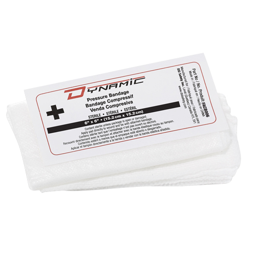 Dynamic Compress Bandage, 6" L x 6" W Planification Entrepots Molloy