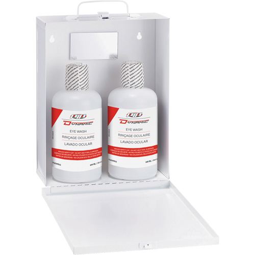 Douche oculaire avec solution isotonique Dynamic, Double Planification Entrepots Molloy