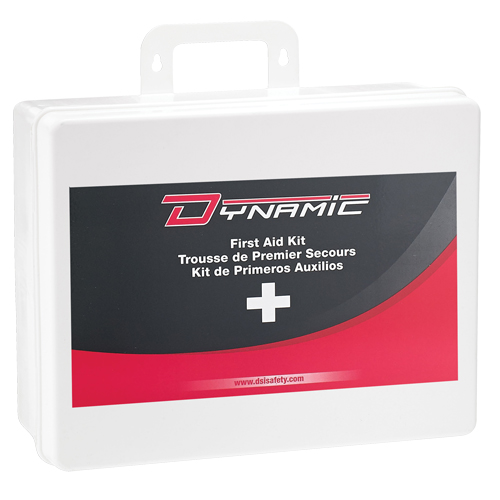Trousse de premiers soins pour bateau Dynamic, Dispositif m&eacute;dical Classe 1, Boîte en plastique Planification Entrepots Molloy