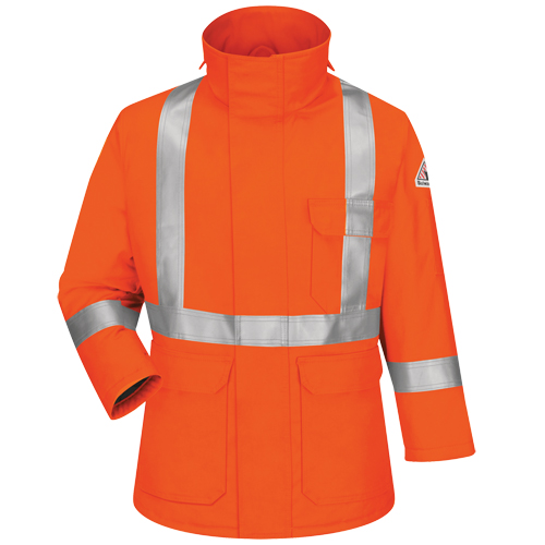 Excel FR&reg; Comfortouch&reg; Deluxe Parkas, Small, Orange Planification Entrepots Molloy