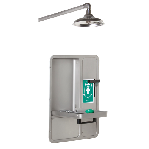 Eye/Face Wash and Shower, Ceiling-Mount Planification Entrepots Molloy