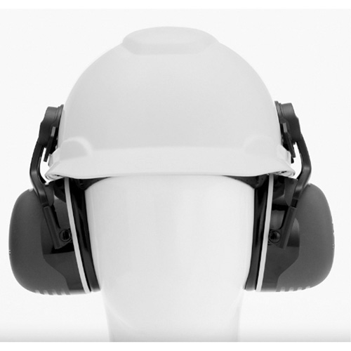 Serres-t&ecirc;te isol&eacute;s &eacute;lectroniquement Peltor, Fixation pour casque, 31 NRR dB Planification Entrepots Molloy