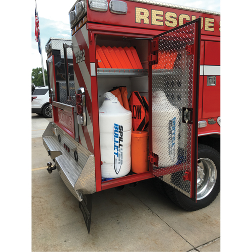 Spillver Bullet Boom, Oil Only, 100' L x 5" W, 28 gal. Absorbancy Planification Entrepots Molloy