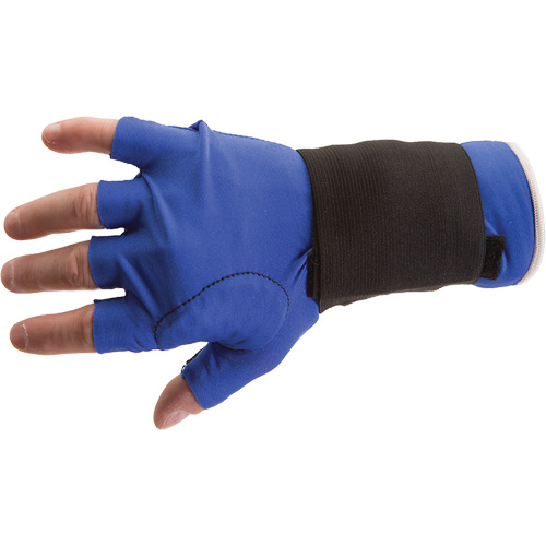 Anti-Impact Glove with Wrist Support, Size Small, Split Leather Palm Planification Entrepots Molloy