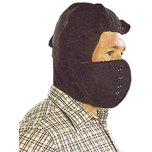 Doublure de casque de s&eacute;curit&eacute; avec masque amovible, Doublure en Coton/Kasha, Taille unique, Noir Planification Entrepots Molloy