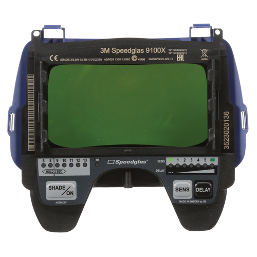 Filtre pour lentille de soudage auto-assombrissant Speedglas 9100X, 4-2/10" la x 2-1/10" h Champ de vision, Pour utilisation avec S&eacute;rie 9100 Planification Entrepots Molloy