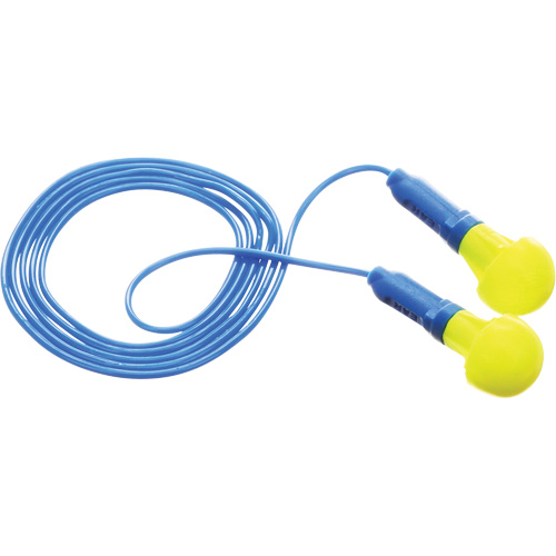 Bouchons d'oreilles E-A-R Push-Ins, Avec cordon, Paire - Sac en poly, 28/23 dB NRR, Taille unique Planification Entrepots Molloy