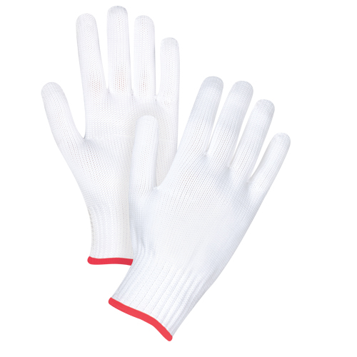 Seamless String Knit Gloves, Polyester, 10 Gauge, Small Planification Entrepots Molloy