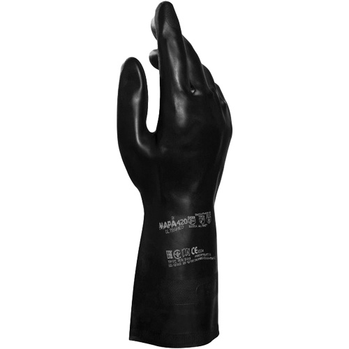 Gants Technic NS-420, Taille 6/T-petit, 12,5" lo, Latex/N&eacute;opr&egrave;ne, Doublure en Ouat&eacute;e, 30 mils Planification Entrepots Molloy
