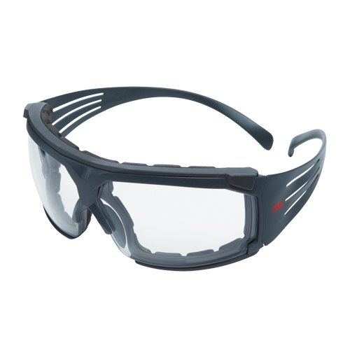 Lunettes de s&eacute;curit&eacute; avec joint s&eacute;rie 600 SecureFit, Lentille Transparent, Antibu&eacute;e, ANSI Z87+/R&eacute;pond ou surpasse la norme CSA Z94.3 Planification Entrepots Molloy