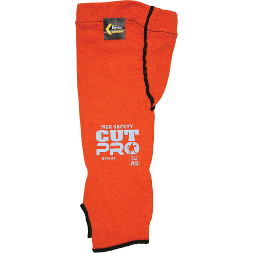Memphis&reg; Sleeves, Kevlar&reg;, 14", ASTM ANSI Level A5, Orange Planification Entrepots Molloy