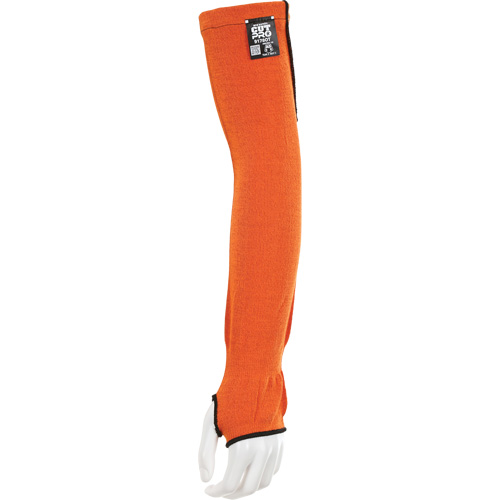 Memphis&reg; Sleeves, Kevlar&reg;, 18", ASTM ANSI Level A5, Orange Planification Entrepots Molloy