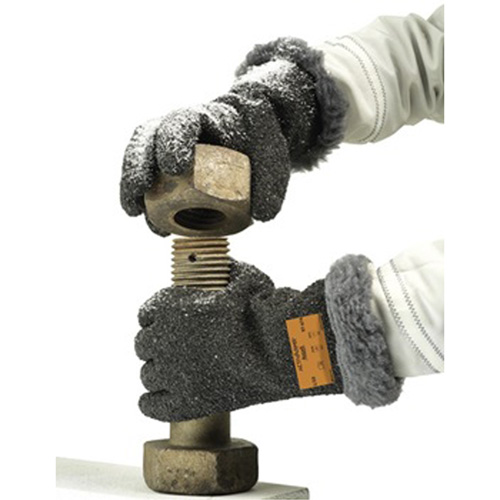 ActivArmr&reg; 97-674 Extreme Cold Gloves, 12/3X-Large, PVC Coating, Cotton Shell Planification Entrepots Molloy