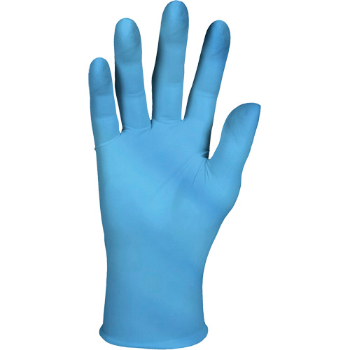 Gants pour usage g&eacute;n&eacute;ral KleenGuard G10, 6/T-petit, Nitrile, 2 mils, Sans poudre, Bleu Planification Entrepots Molloy