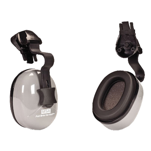 Serre-t&ecirc;te avec contr&ocirc;le du son SH pour les casques de s&eacute;curit&eacute; &agrave; bordure compl&egrave;te, Fixation pour casque, 25 NRR dB Planification Entrepots Molloy
