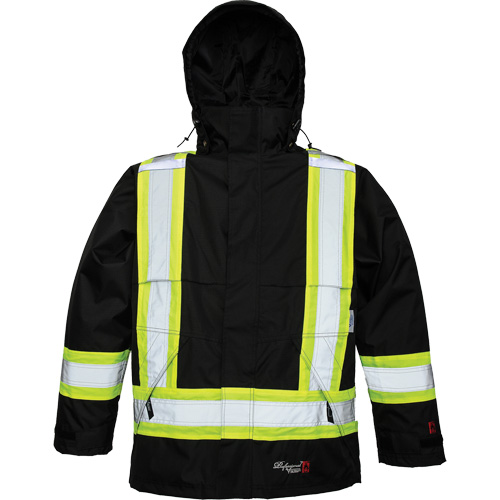 Manteau Journeyman, Polyester/Polyur&eacute;thane, Noir, Petit Planification Entrepots Molloy
