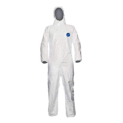 Coveralls, Small, White, Tyvek&reg; 500 Planification Entrepots Molloy