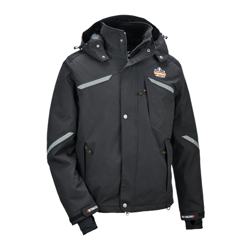 Manteau thermique N-Ferno 6466, Hommes, Petit, Noir Planification Entrepots Molloy