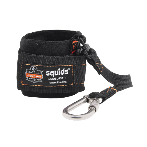 Squids&reg; 3114 Pull-On Wrist Lanyard with Carabiner Planification Entrepots Molloy