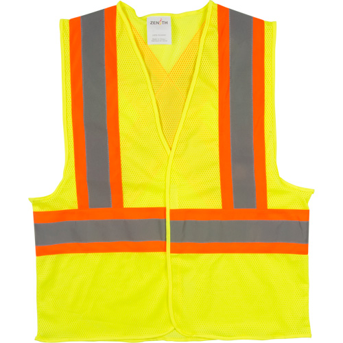 Veste de s&eacute;curit&eacute; pour la circulation, Jaune lime haute visibilit&eacute;, Moyen, Polyester Planification Entrepots Molloy