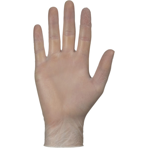 Gants jetables, Petit, Vinyle, 4 mils, Sans poudre, Blanc Planification Entrepots Molloy