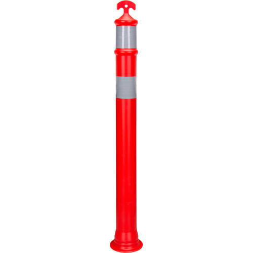 Hi-Visibility T-Top Delineator Post, 42" H, Orange Planification Entrepots Molloy