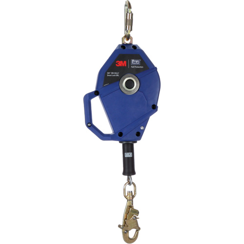 Smart Lock Self-Retracting Lifeline, 30', Galvanized Steel, Swivel Planification Entrepots Molloy