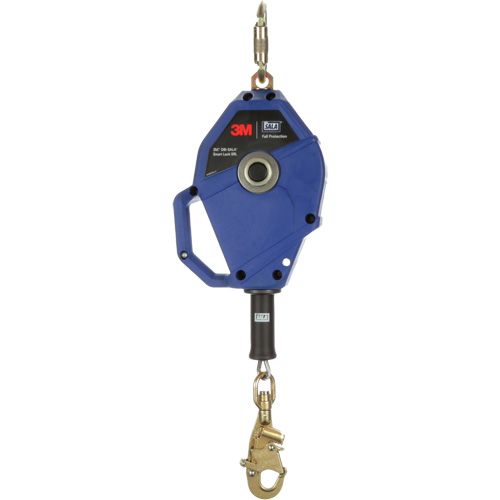 Smart Lock Self-Retracting Lifeline, 20', Galvanized Steel, Swivel Planification Entrepots Molloy