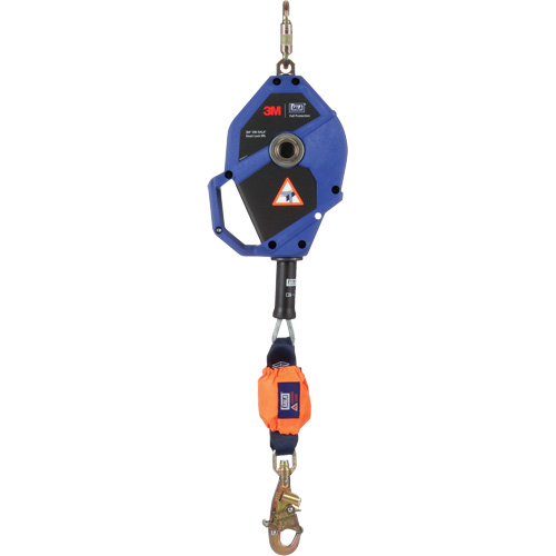 Smart Lock Self-Retracting Lifeline, 30', Stainless Steel, Swivel Planification Entrepots Molloy