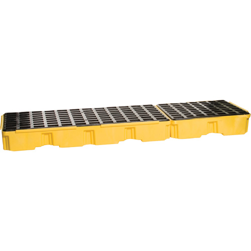 Modular Spill Platform, 45 US gal. Spill Capacity, 77.5" x 26.25" x 6.5" Planification Entrepots Molloy