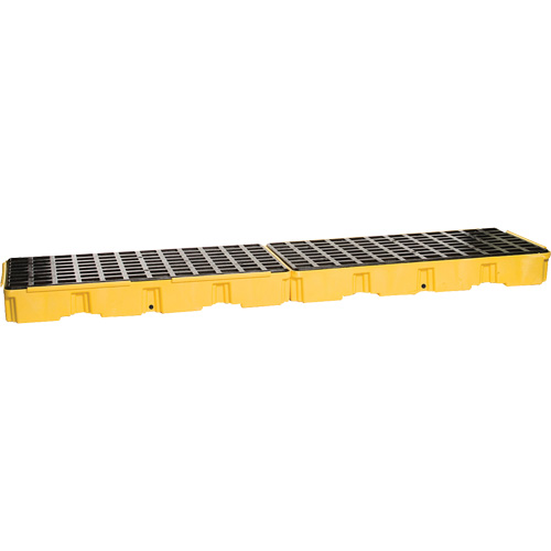 Plateforme de d&eacute;versement modulaire, Capacit&eacute; de d&eacute;versement 60,5 gal. US, 26,5" x 103,5" x 6,5" Planification Entrepots Molloy