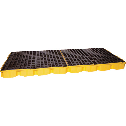 Modular Spill Platform, 121 US gal. Spill Capacity, 51.5" x 103" x 6.5" Planification Entrepots Molloy