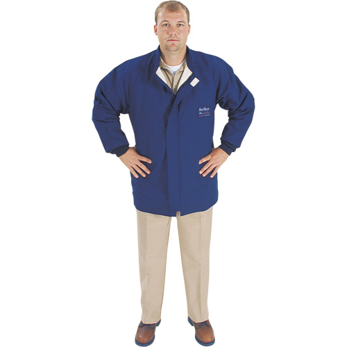 Veste de protection contre l'arc &eacute;lectrique, Moyen, Bleu, 40 cal/cm² Planification Entrepots Molloy