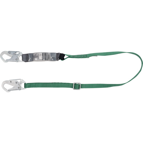 V-Series Lanyard, 6', Snap Hook Center, Snap Hook Leg Ends, Polyester Planification Entrepots Molloy