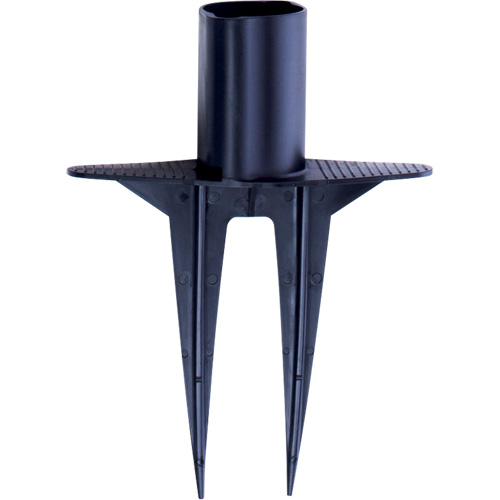 PLUS Stake Removable Spike, Black Planification Entrepots Molloy