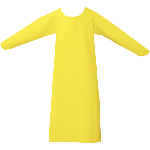 CoverMe Gown, One Size, Yellow, Polyurethane Planification Entrepots Molloy