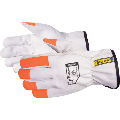 Gants de conducteur de luxe pour l'hiver Endura, T-petit, Paume en Cuir fleur de ch&egrave;vre, Thinsulate Planification Entrepots Molloy