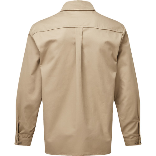 Chemise de travail de luxe 7 oz UltraSoft, Moyen (grande taille), Khaki Planification Entrepots Molloy