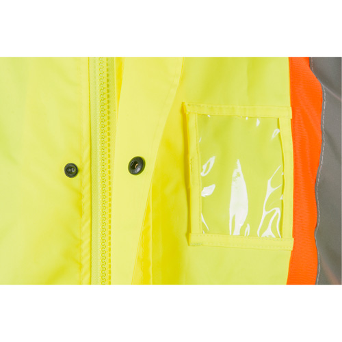 V&ecirc;tements imperm&eacute;ables RZ1000, Polyester, Petit, Jaune lime haute visibilit&eacute; Planification Entrepots Molloy