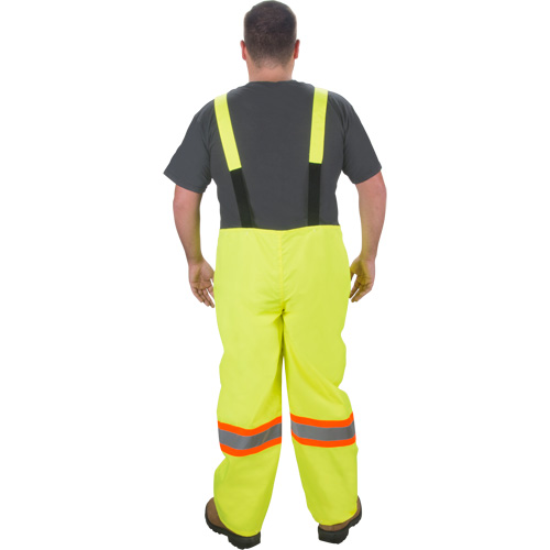 RZ1000 Rain Bib Pants, Polyester, Small, High Visibility Lime-Yellow Planification Entrepots Molloy