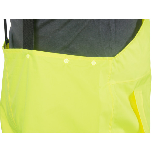RZ1000 Rain Bib Pants, Polyester, Small, High Visibility Lime-Yellow Planification Entrepots Molloy